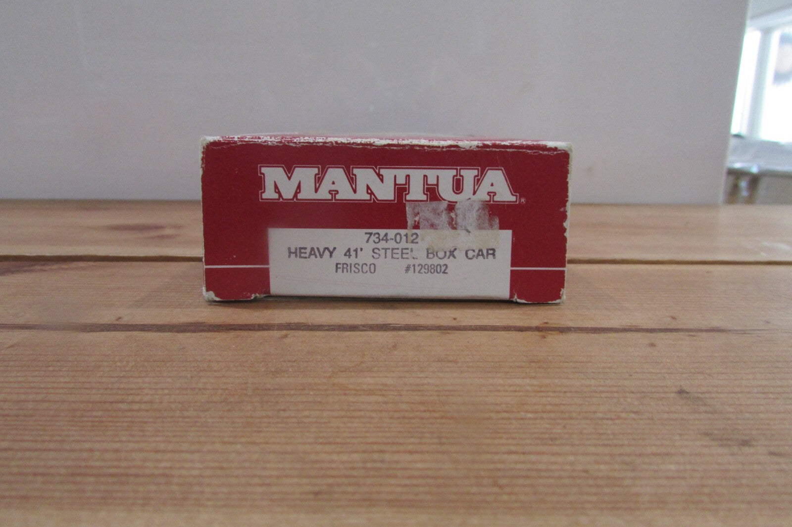HO Scale Mantua 734-012 Heavy 41' Steel Boxcar Frisco LOT#0327