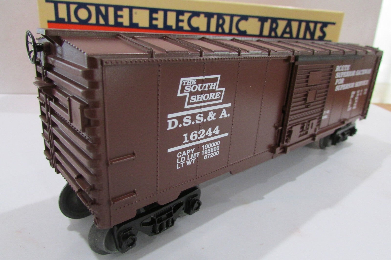 O Gauge  Lionel 6-16244 Duluth South Shore & Atlantic Boxcar LN/Box Lot#2822