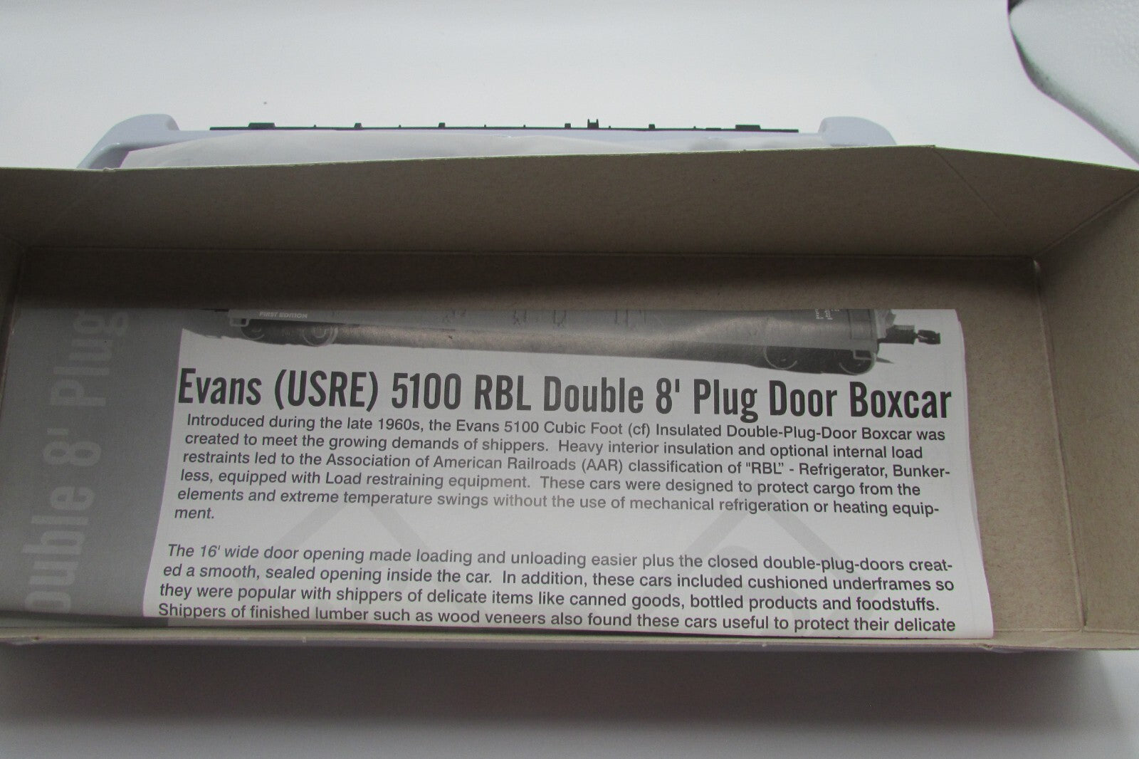 HO Scale, Scale Train Evans(USRE) 5100 RBL Double 8' Door BoxCar CXS