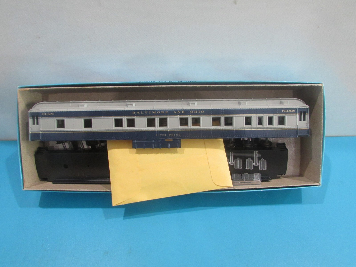HO Scale Athearn 1865 STD Pullman Passenger Car Kit Baltimore & Ohio Lot#2124