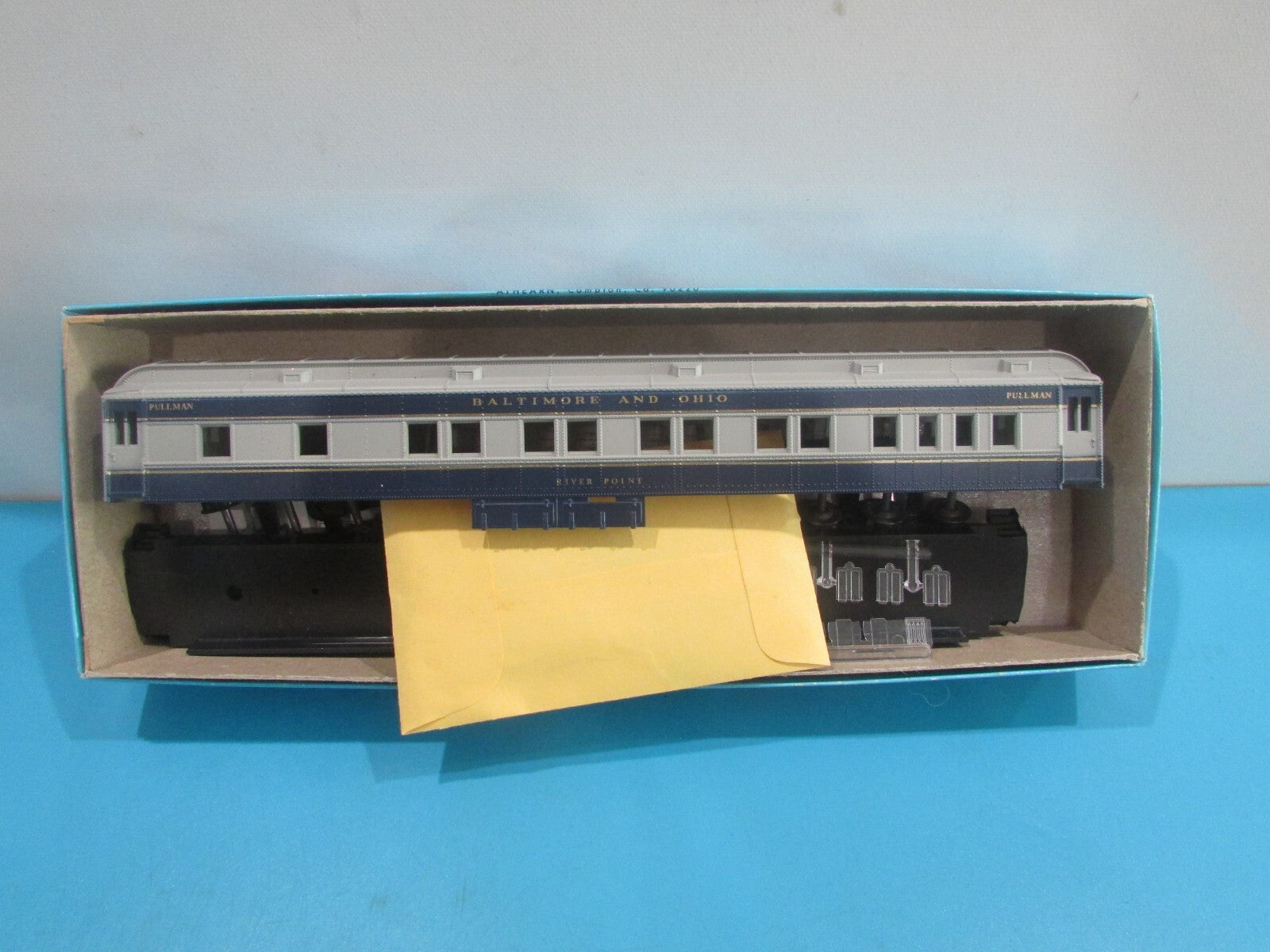 HO Scale Athearn 1865 STD Pullman Passenger Car Kit Baltimore & Ohio Lot#2124