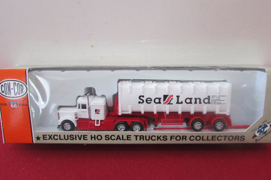 HO Scale Con-Cor 04-002022 30ft Bulk Tainer Sealand Lot#0473