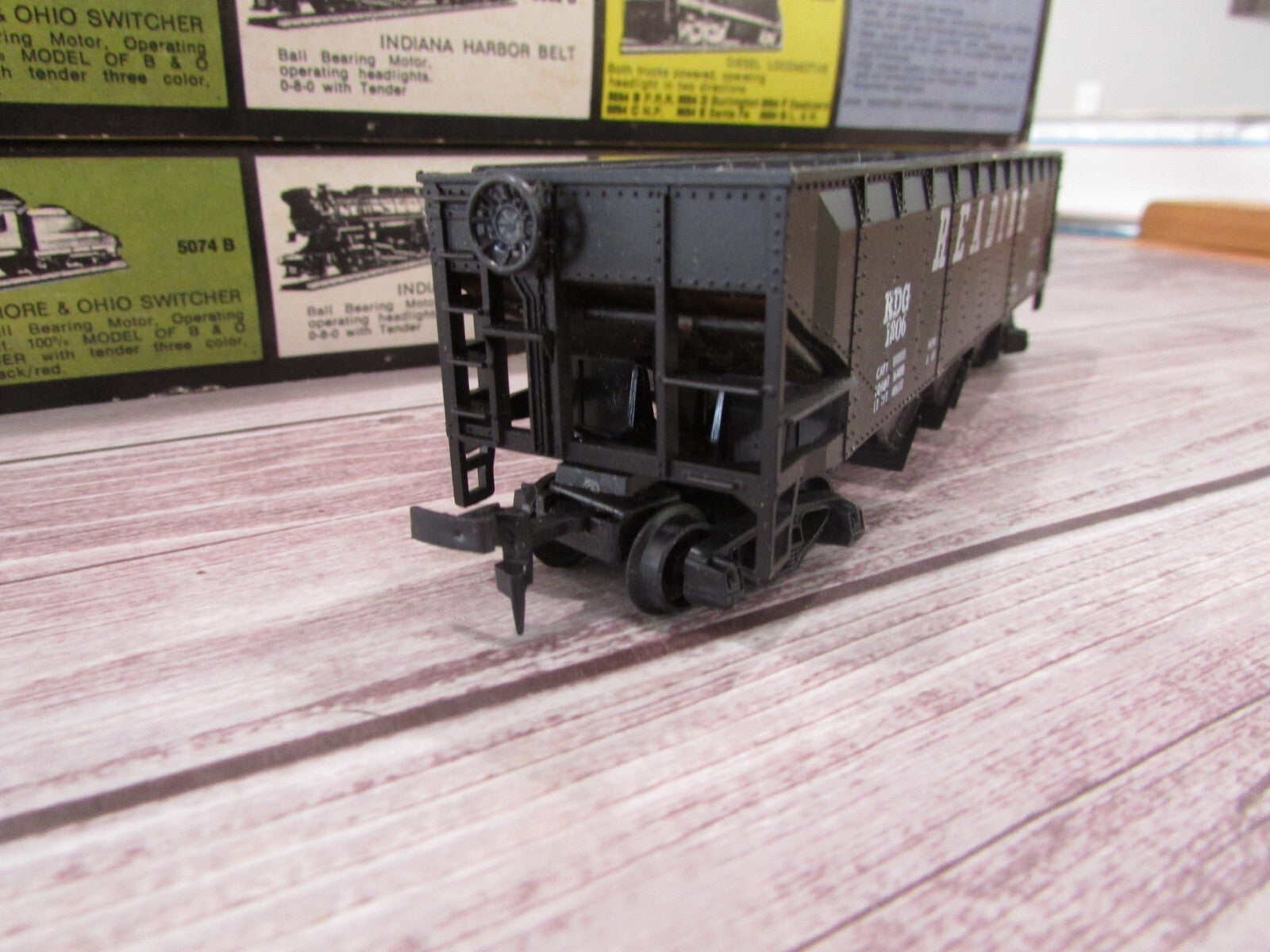 HO Scale AHM 5272 (3) Open Hopper Cars  Reading Lot#3063