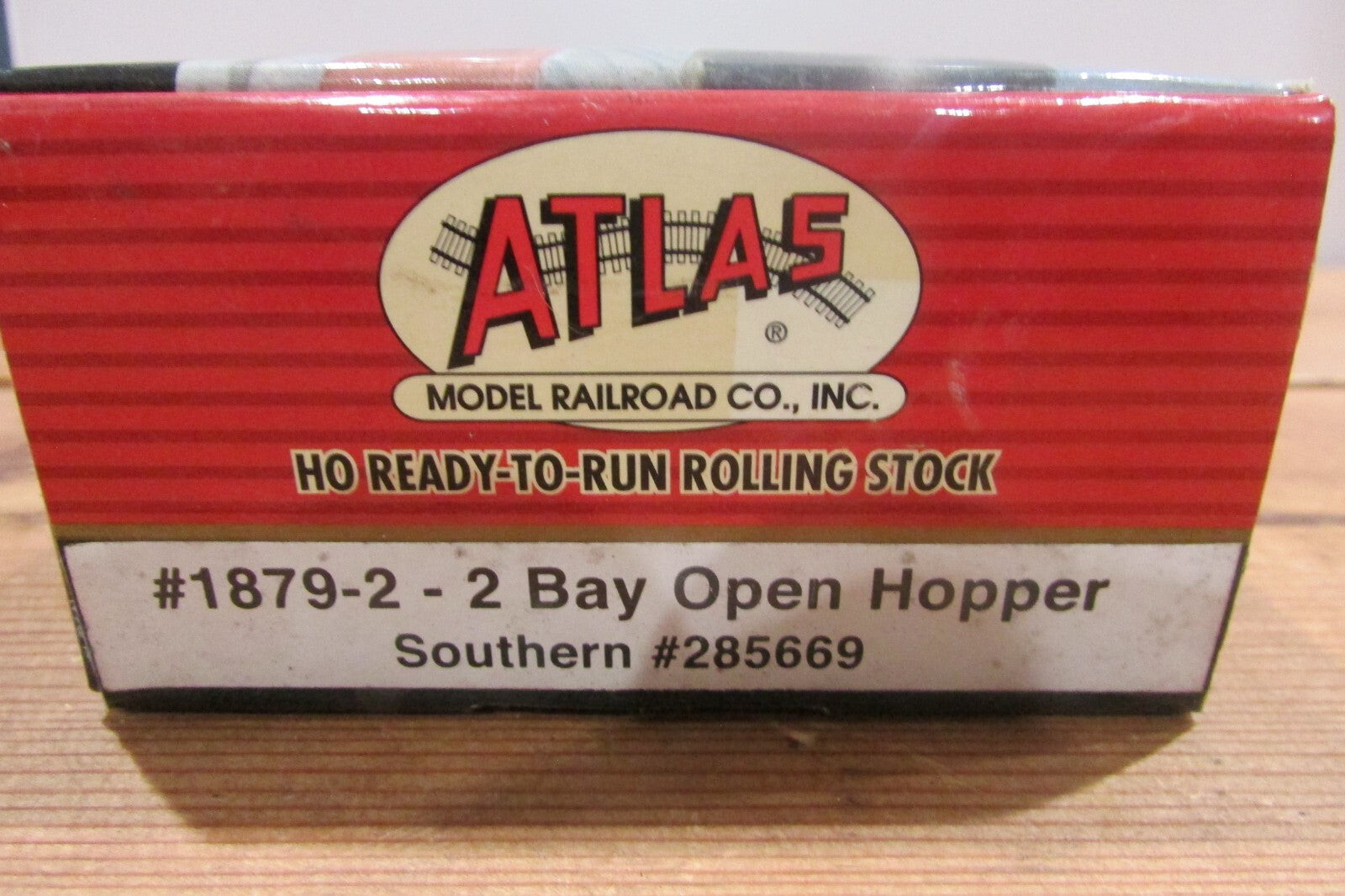 HO Scale Atlas 1879-2 2Bay Open Hopper Southern #285669 A4925