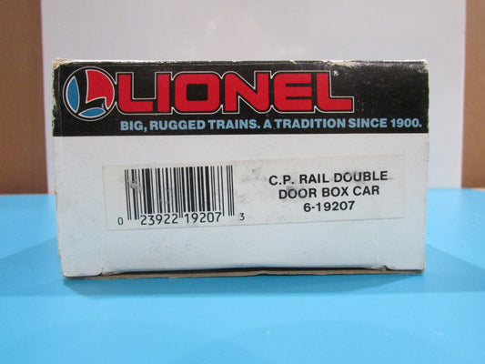 O SCALE Lionel 6-19207 C.P Rail Double Door Box Car Lot#0763