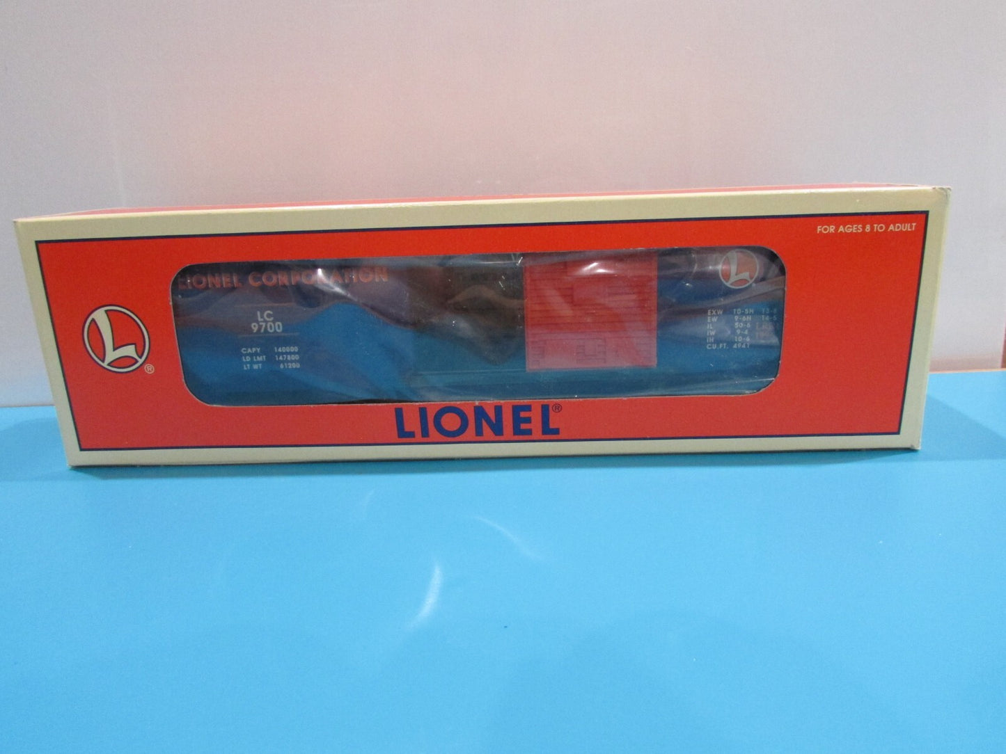 O Scale Lionel 6-2900 1997 Lionel Rairoader Club 6464 Box Car Lot#0749
