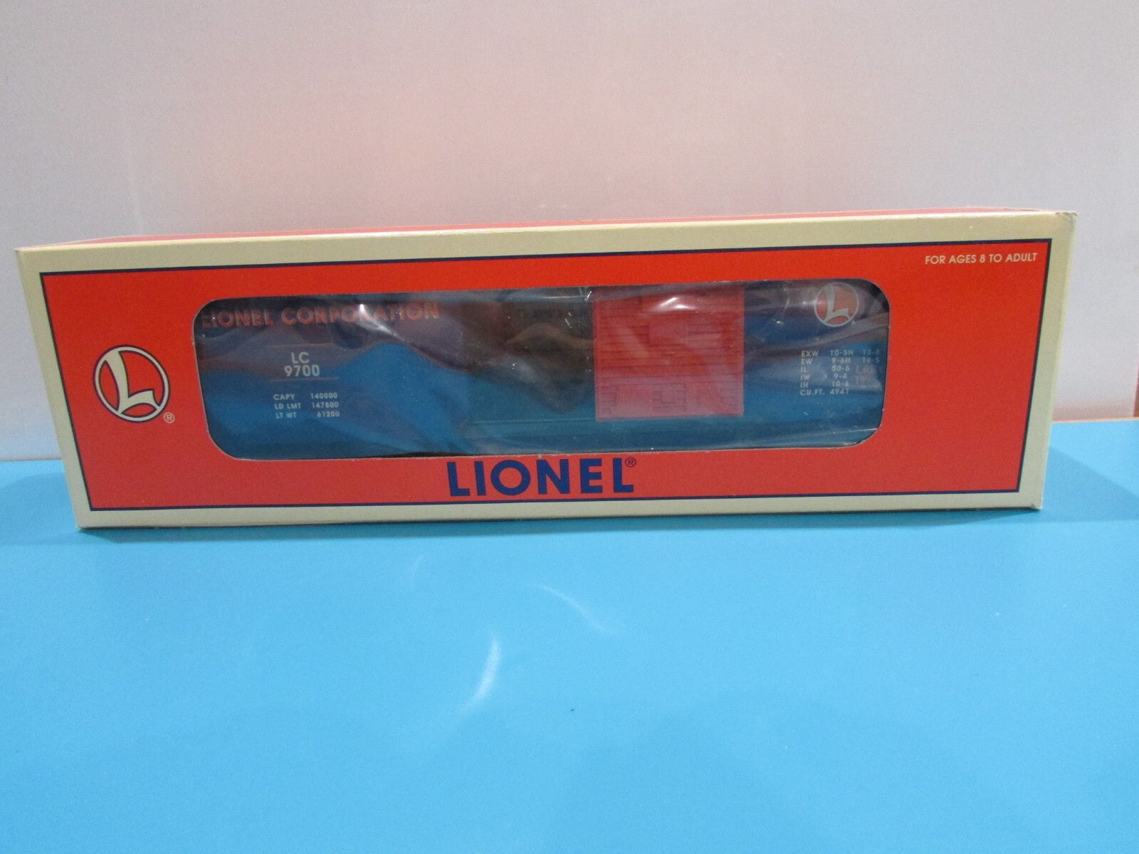 O Scale Lionel 6-2900 1997 Lionel Rairoader Club 6464 Box Car Lot#0749