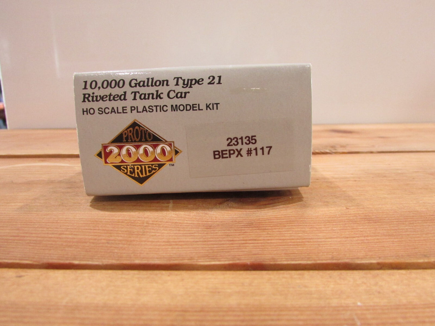 Ho Scale Proto 2000 23135 10,000 Gallon Type 21 Tank Car Kit "BEPX#117" Lot#1138