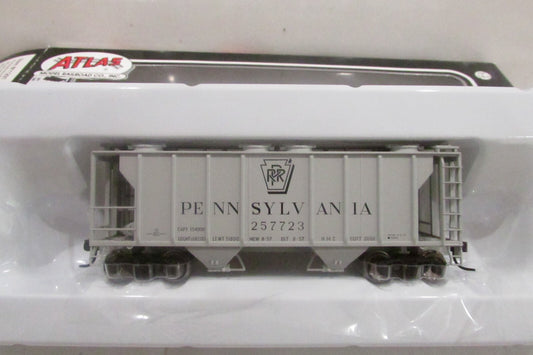 Ho Scale Atlas 11297 PS-2 2BAY Covered Hopper Pennsylvania Lot#4142