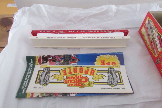 HO Scale 1967G Great Circus Train 7th Release Floto&Howe's Flatcar Kit Lot#2790