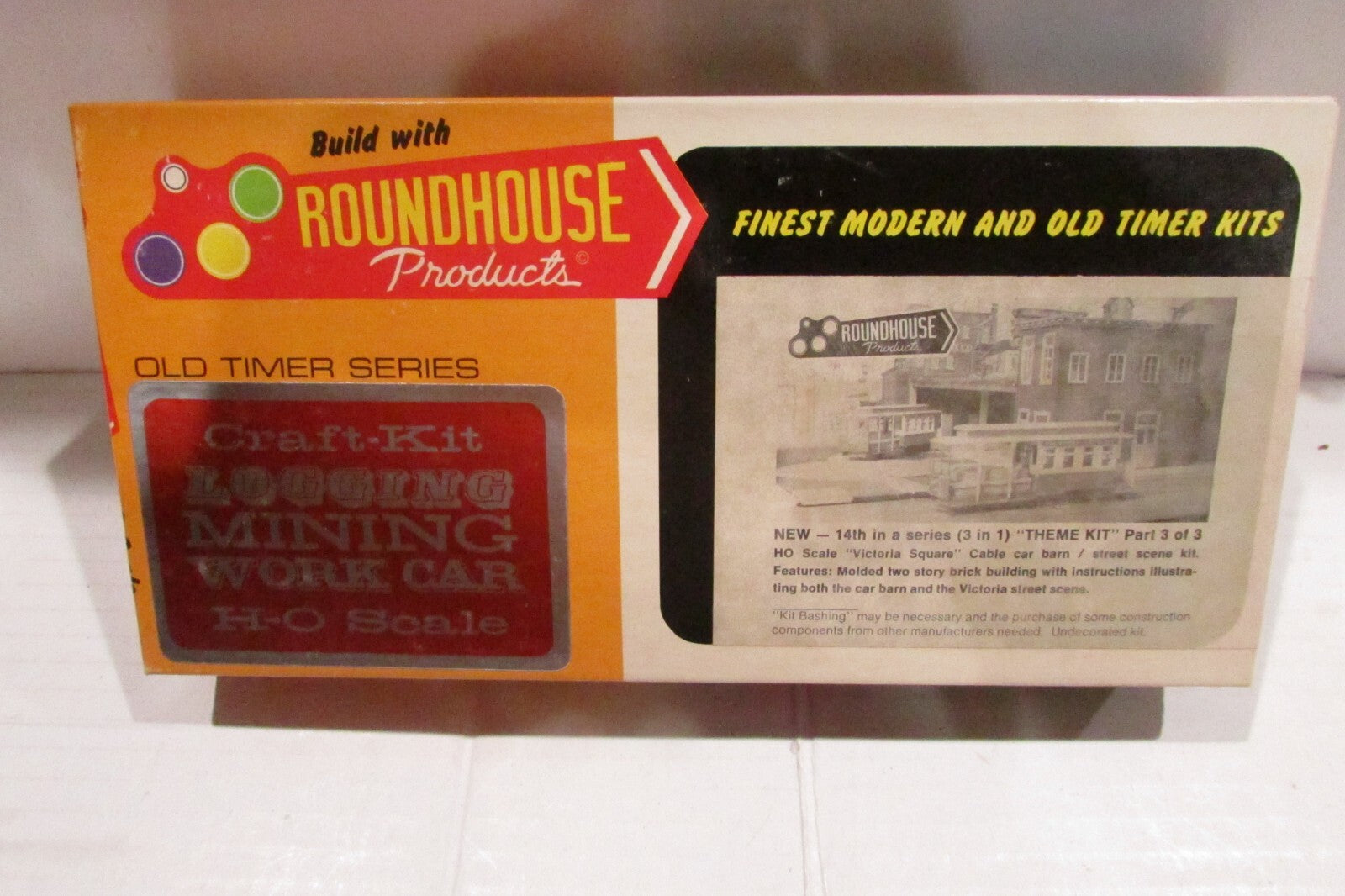 HO Scale Roundhouse 1513 Undecorate Theme Kit 14th in a Series RH4408