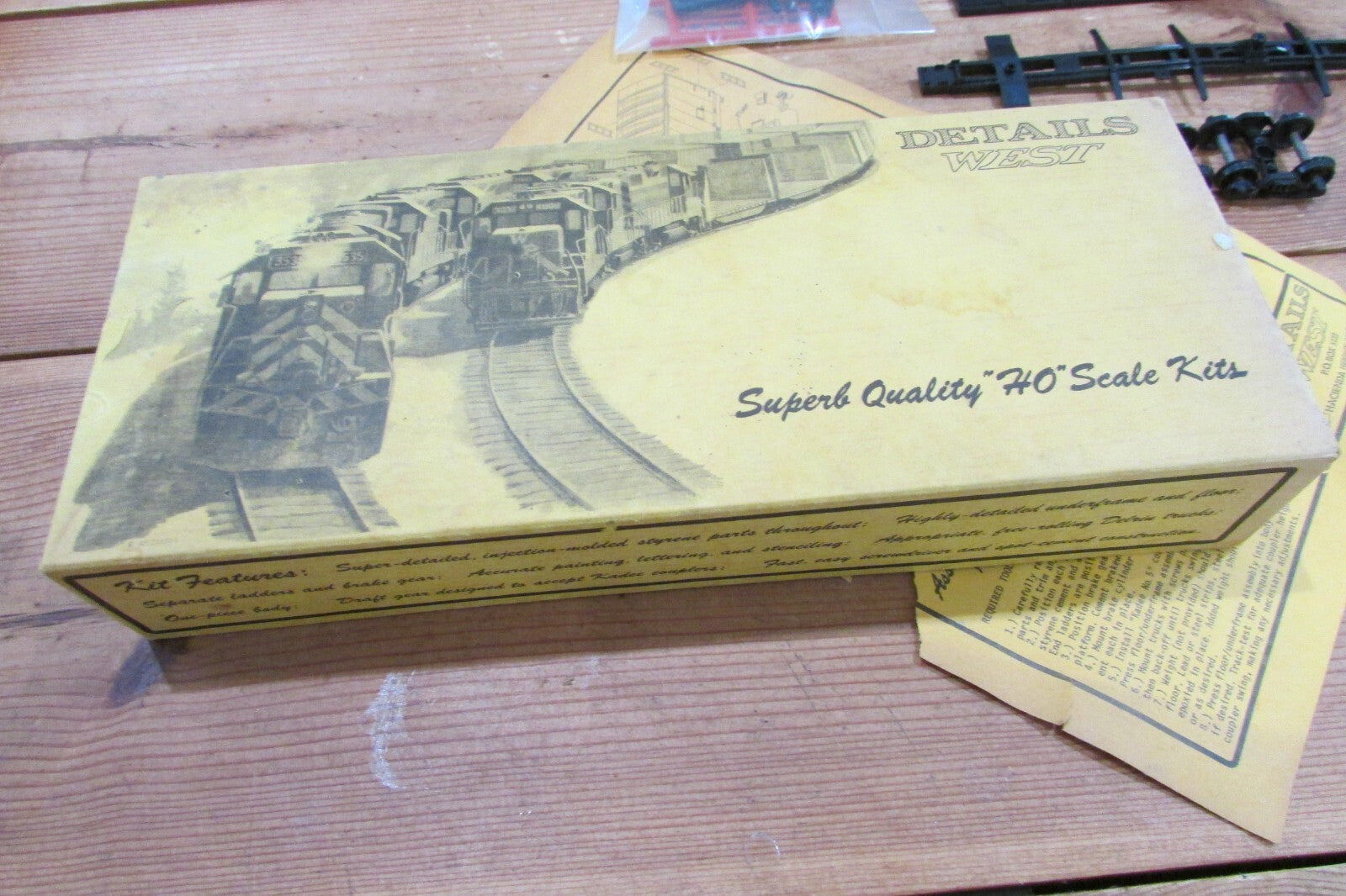 HO Scale Details West 50' Insulated Box Car Illinois Central  Lot#4709