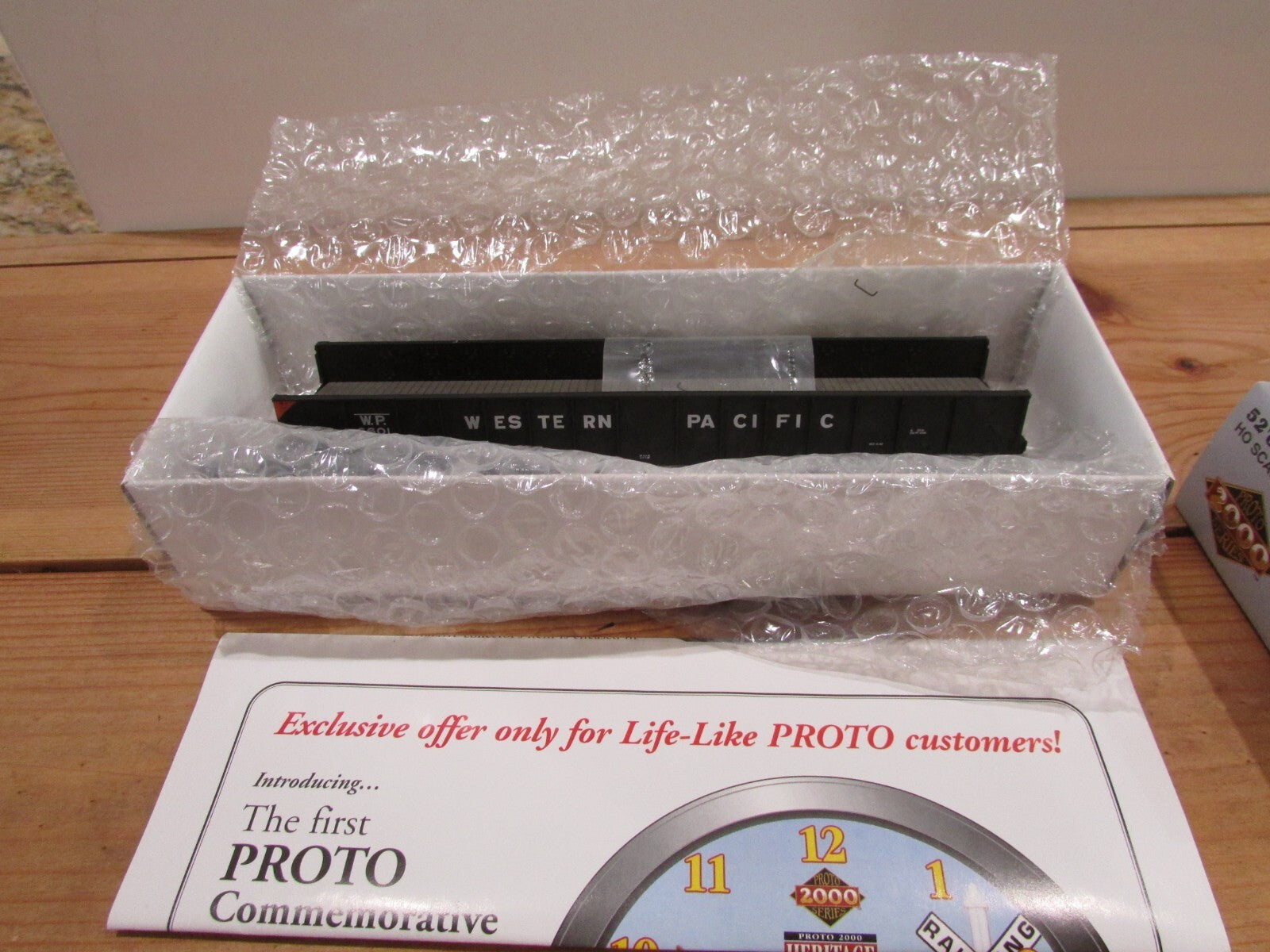 Ho Scale Proto 2000 #23761 52'6" Drop End Mill Gondola Kit "WP" Lot#1125