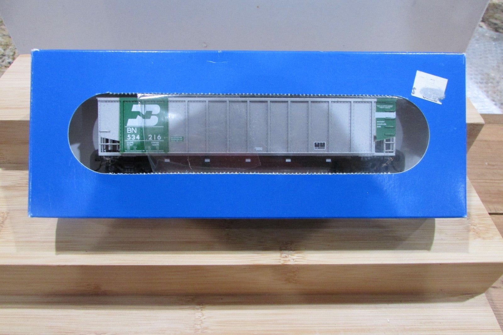 HO Scale E&C Shop 0401-8 Johnstown CoalPorter Burlinton Northern #534216 ECS4987