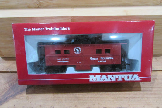 HO Scale Mantua 726-561 Heavy 36' Caboose Great Northern  Lot#5056