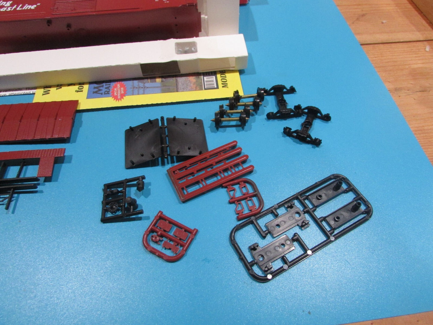 HO Scale E&C 1602-3 50' PS1 SGL DR Boxcar Atlantic Coast Line  Lot#1344