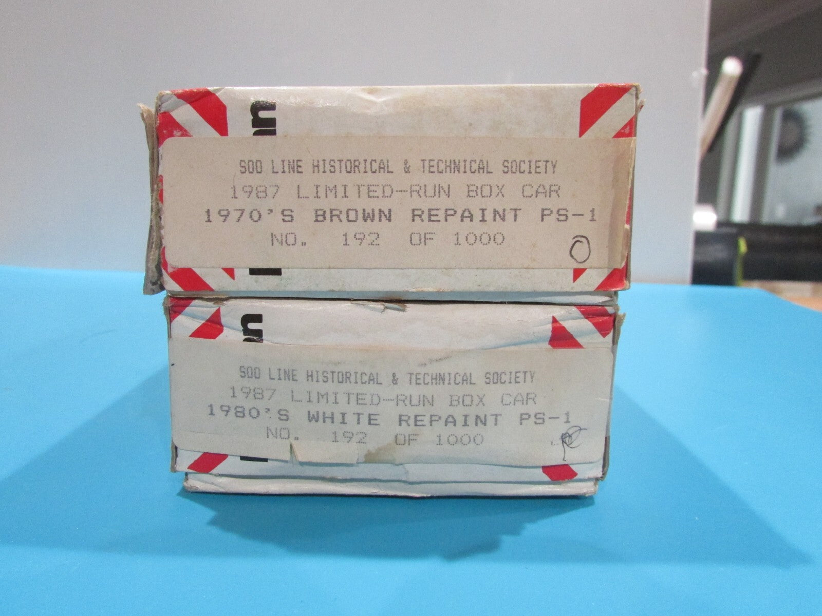 HO Scale McKean Models (2) Soo Lines Freight Cars Kits #192 of 1000 Lot#1891