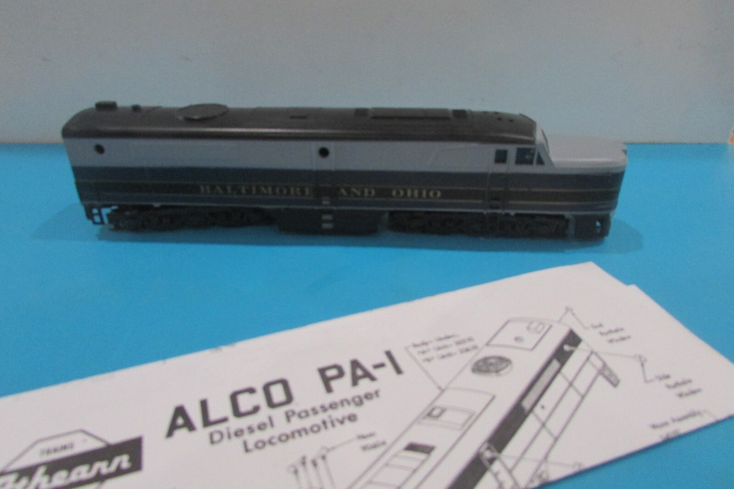 Ho Scale Athearn Alco PA-1 Locomotive Powered Baltimore & Ohio Lot#2701