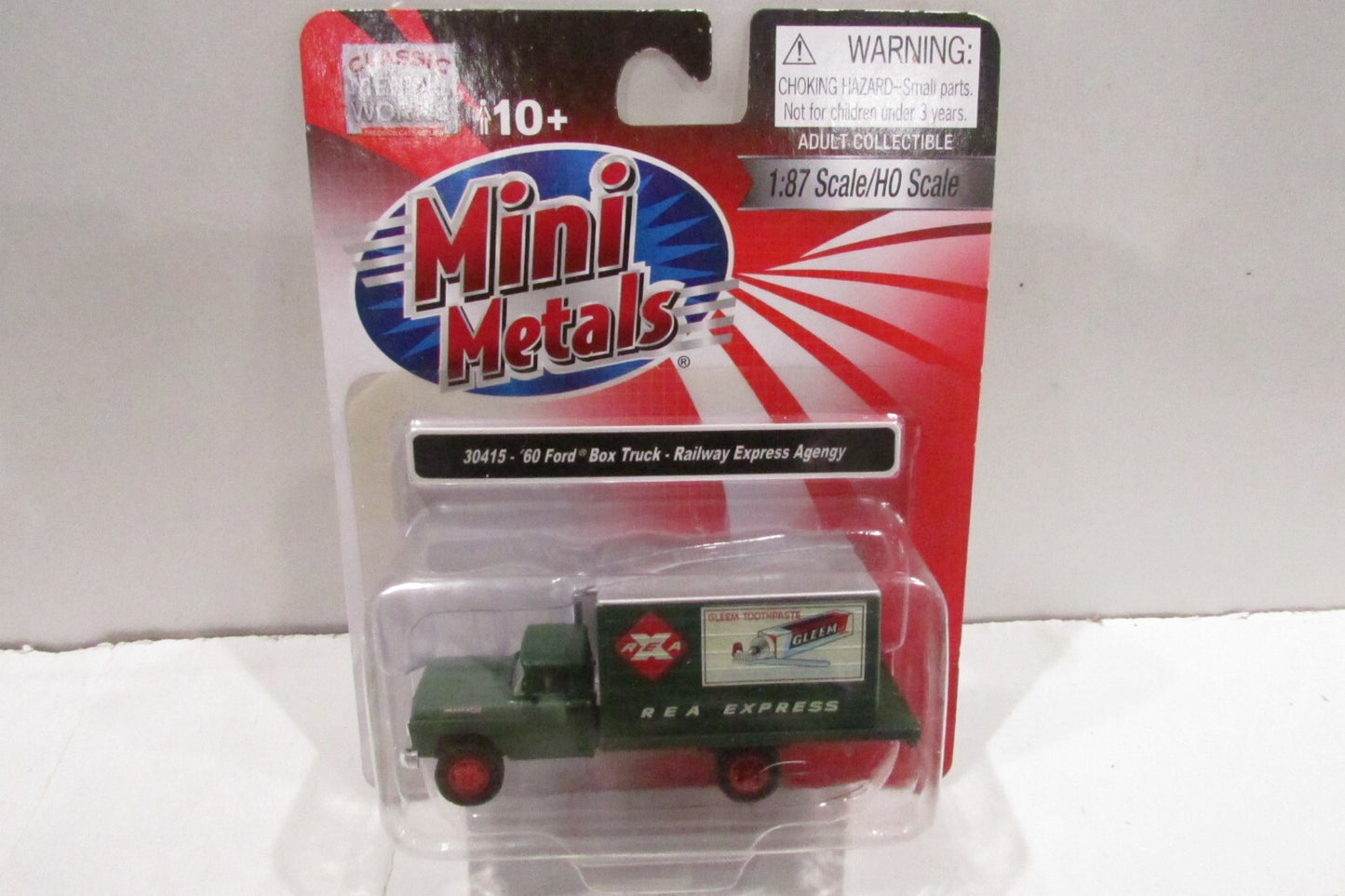 Ho Scale Classic Metal Work 30415 60' Ford Box Truck Railway Express Agency