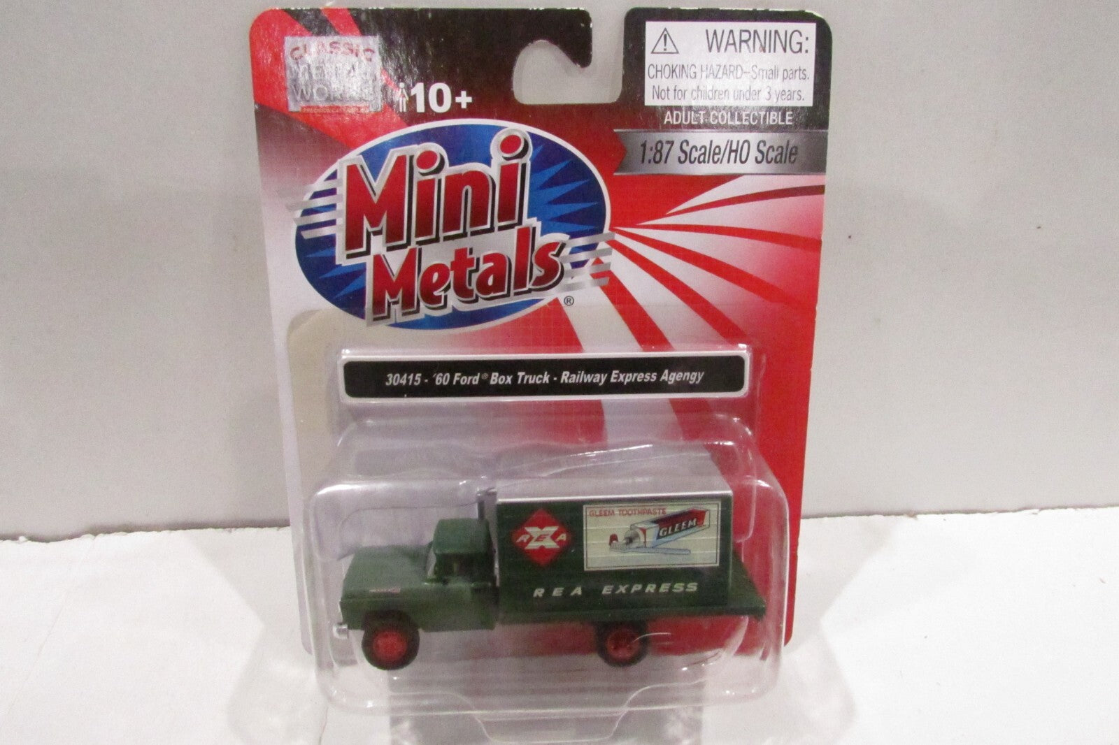 Ho Scale Classic Metal Work 30415 60' Ford Box Truck Railway Express Agency