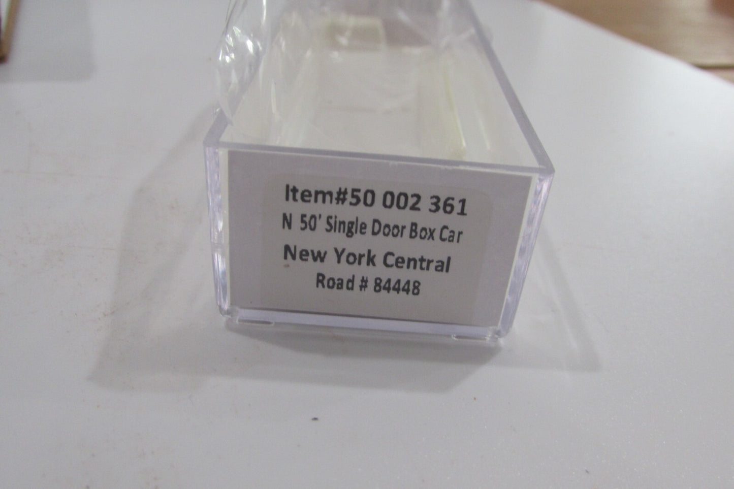N Scale Atlas 50002361 50' Single Door Box Cat New York Central #84448