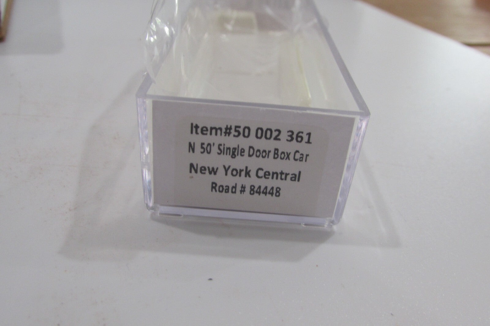 N Scale Atlas 50002361 50' Single Door Box Cat New York Central #84448