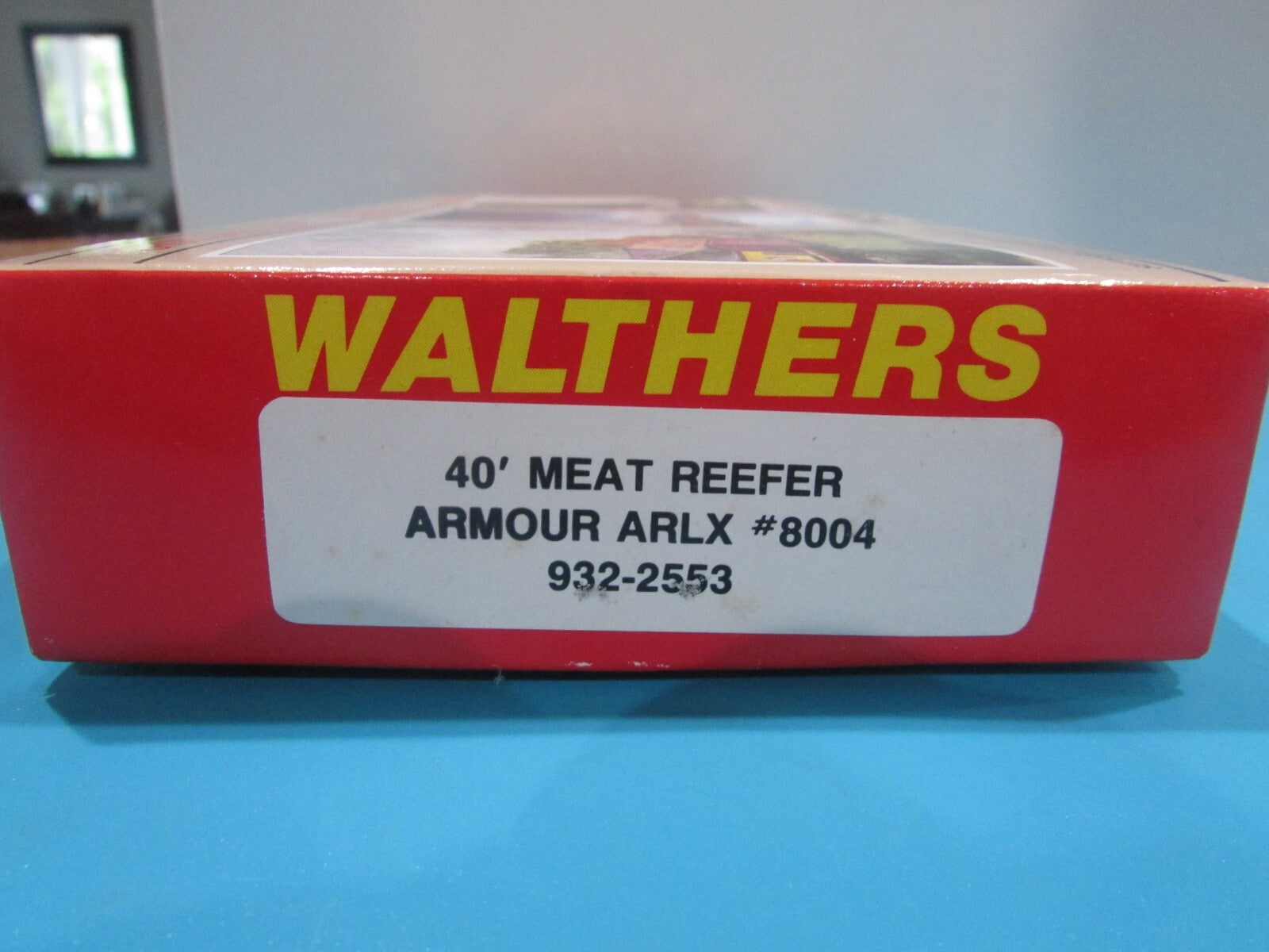 HO Scale Walthers 932-2553 40' Meat Reefer Armour ARLX#8004 Lot#1968