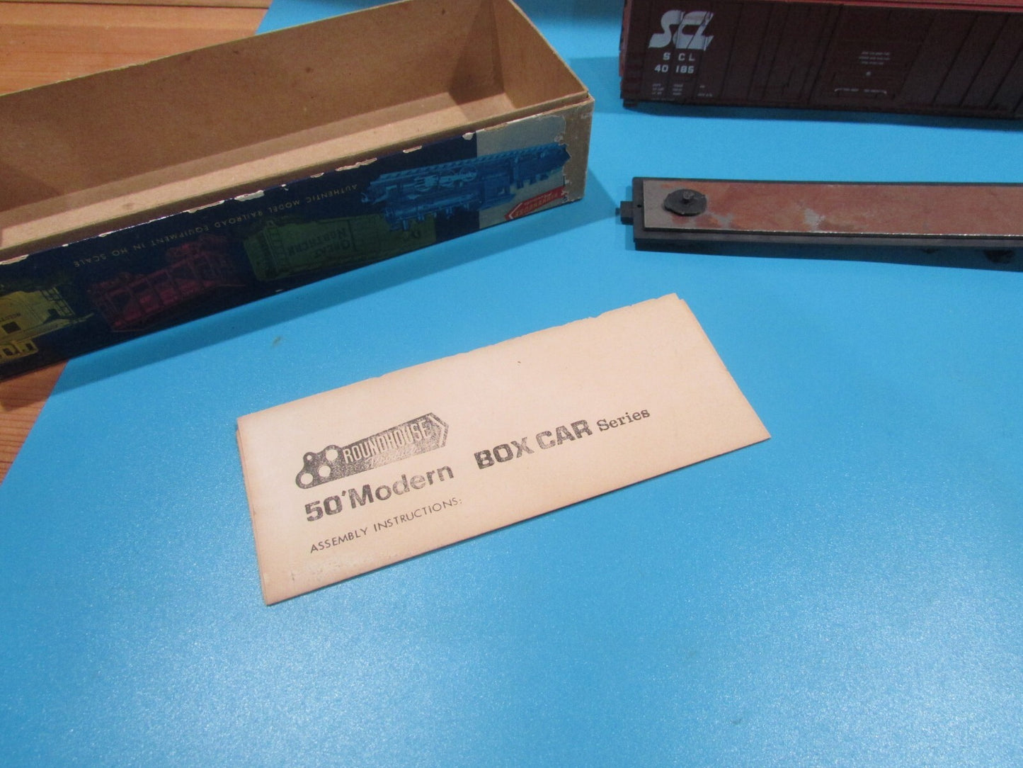HO Scale RoundHouse 1932 Combination Door Car Kit SCL Searboard RH4329