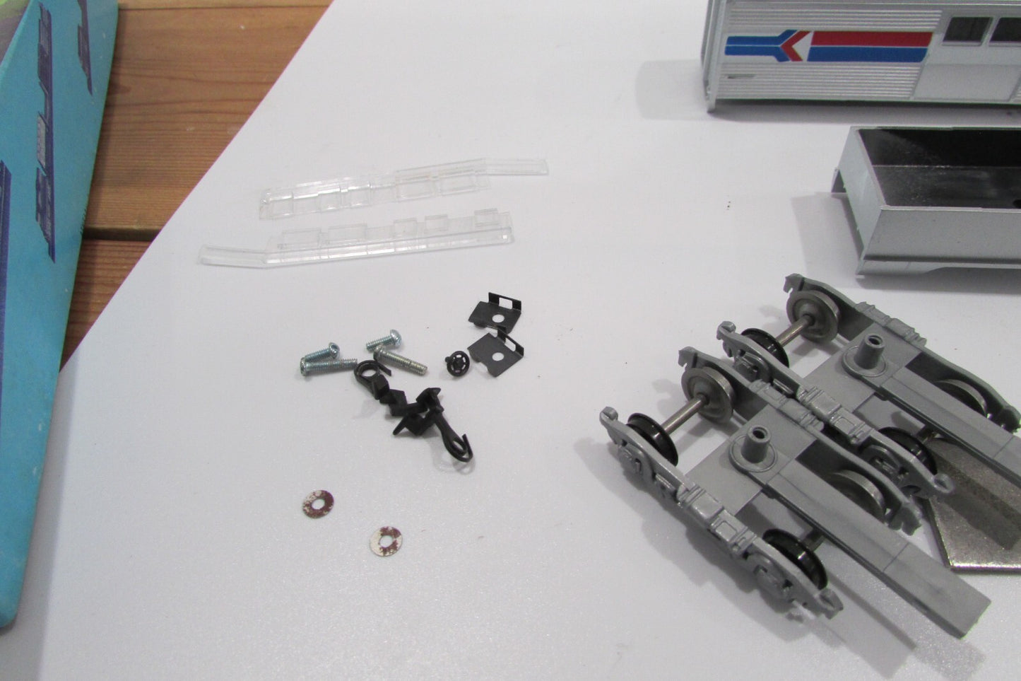 HO Scale Athearn 1789 SL Baggage Car Kit AMTRAK #1040