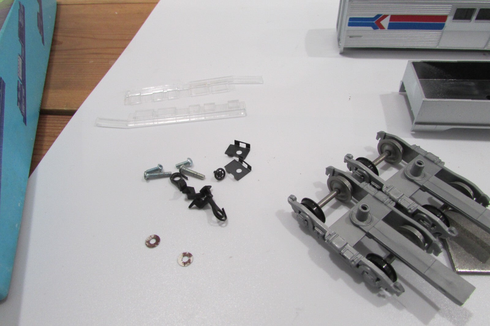 HO Scale Athearn 1789 SL Baggage Car Kit AMTRAK #1040