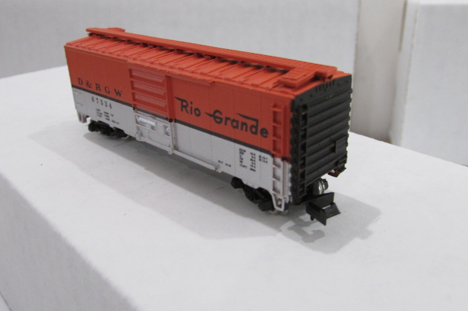 N Scale Atlas 3423 40' Box Car Rio Grande D & RGW #67534