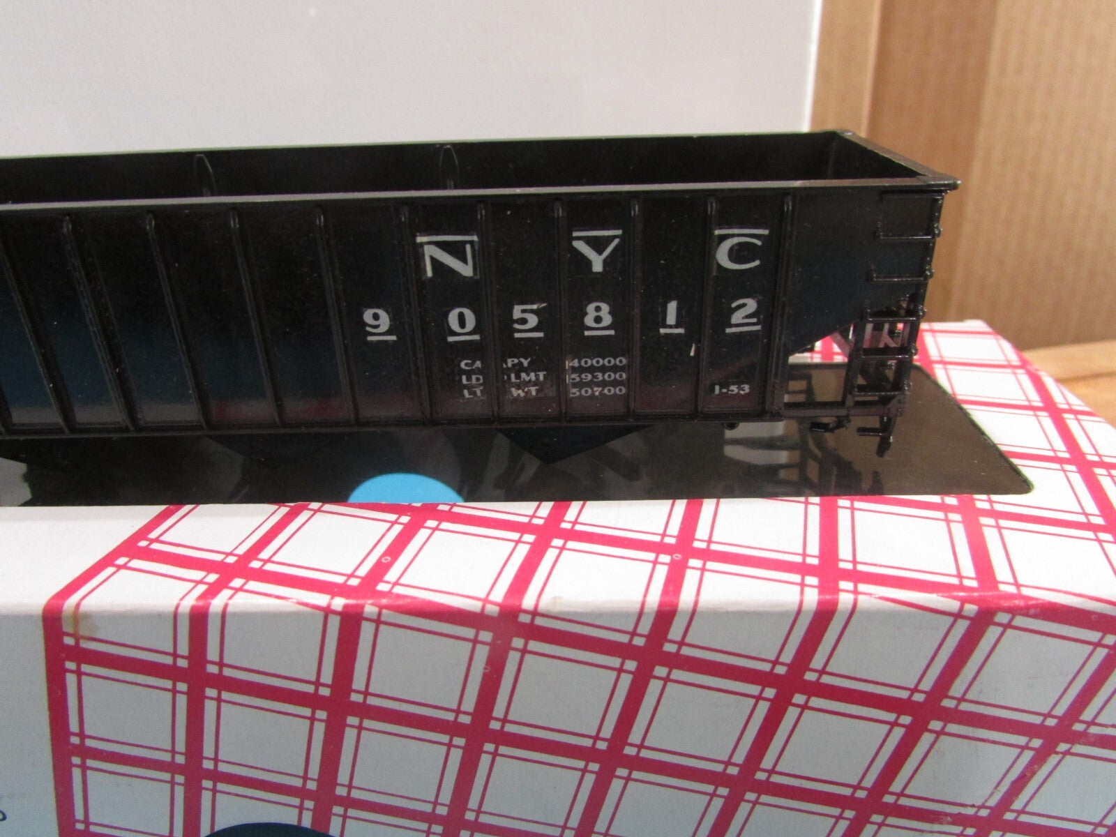 HO Scale Stewart Hobbies (4) Fishbelly 55Ton  Hooper Cars NYC Lot#0882