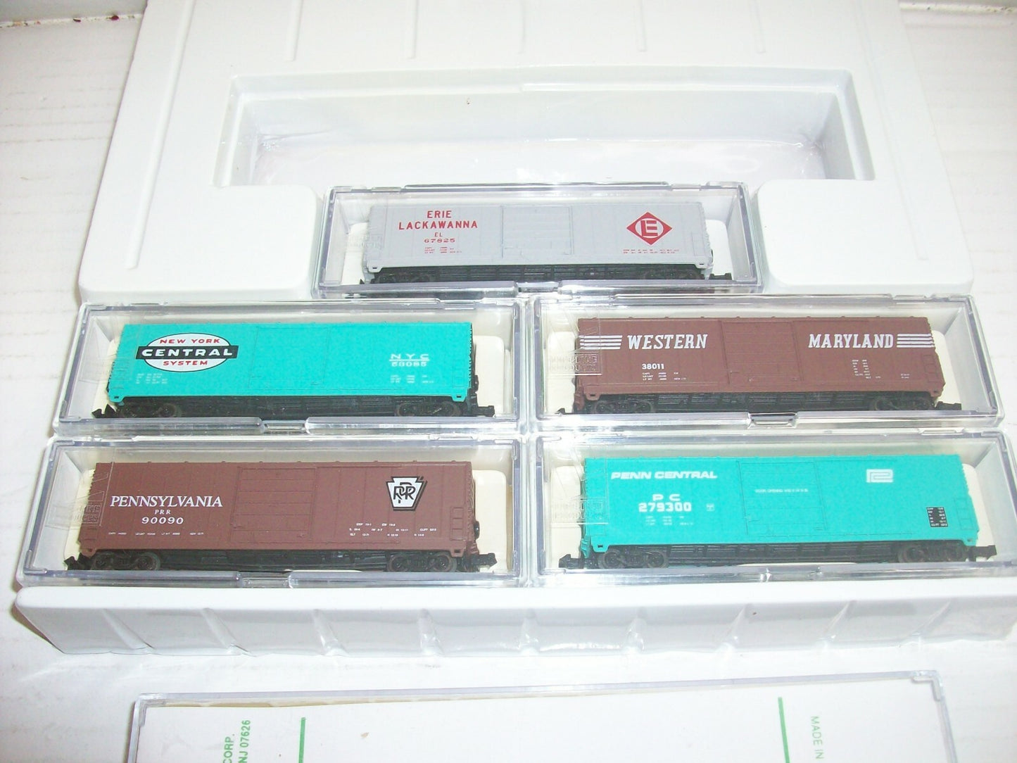 N  Scale Bev-Bel/Life-Like Empire State Express Limited Edition Set Lot#4160