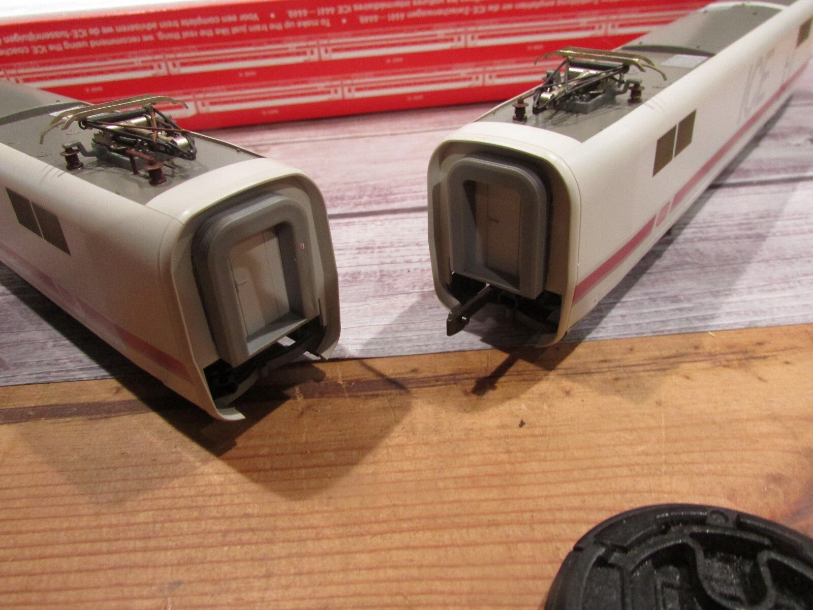 HO Scale Fleischmann 4440 Inter City Express 2 Cars Set Lot#3195