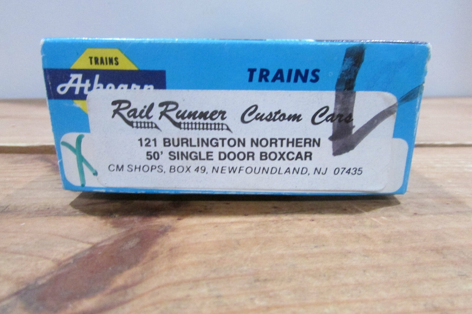 HO Scale Athearn 121 Burlington Northern 50' Single Door Boxcar