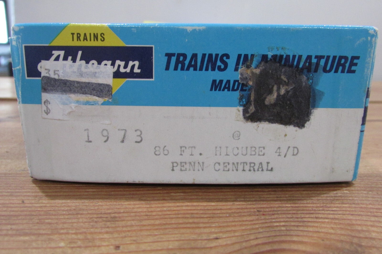 HO Scale Athearn 1973 86ft  Hi Cube Box Car "Penn Central" Lot#3886