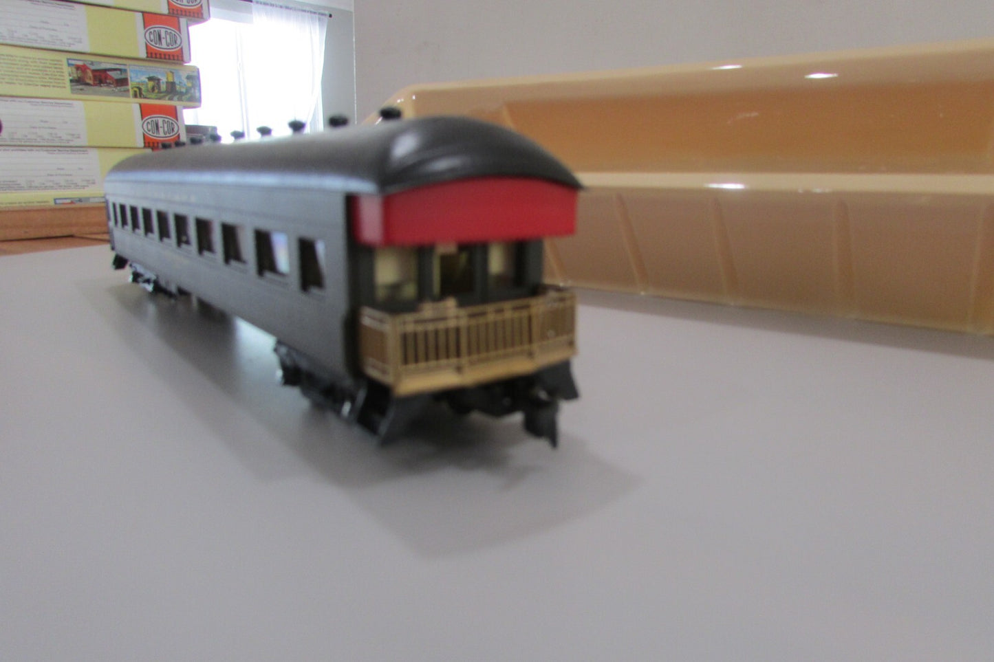HO Scale Model Power 9914 67' Harriman Observation Car Santa Fe Lot#2781