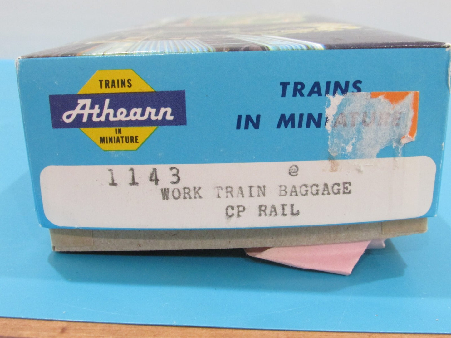 HO Scale Athearn  1143 Work Train Bagagge Passenger Car CP Rail Lot#1395