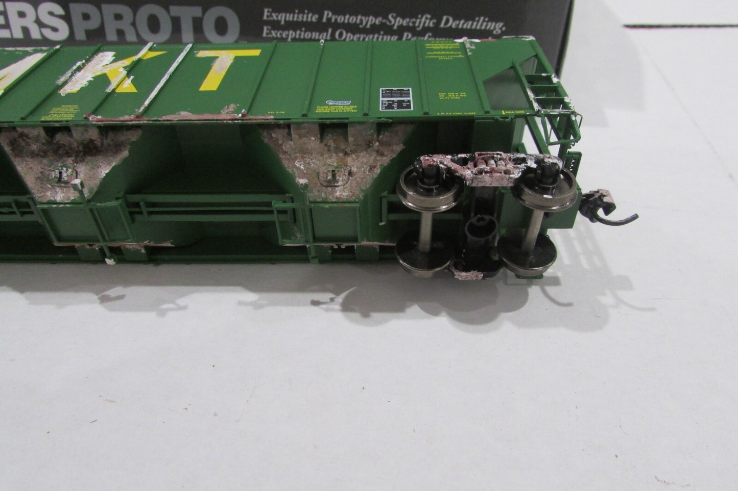 HO Scale Walthers  920-106138 58' Evans 4780 Cu ft 3Bay Covered Hopper Wal4877
