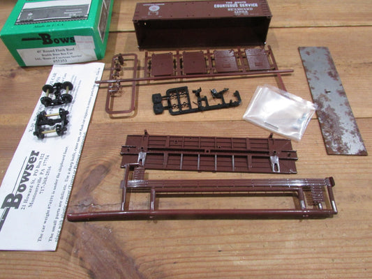 Ho Scale Bowser 55353 40' Round Flush Roof DD Box Car SAL #11964