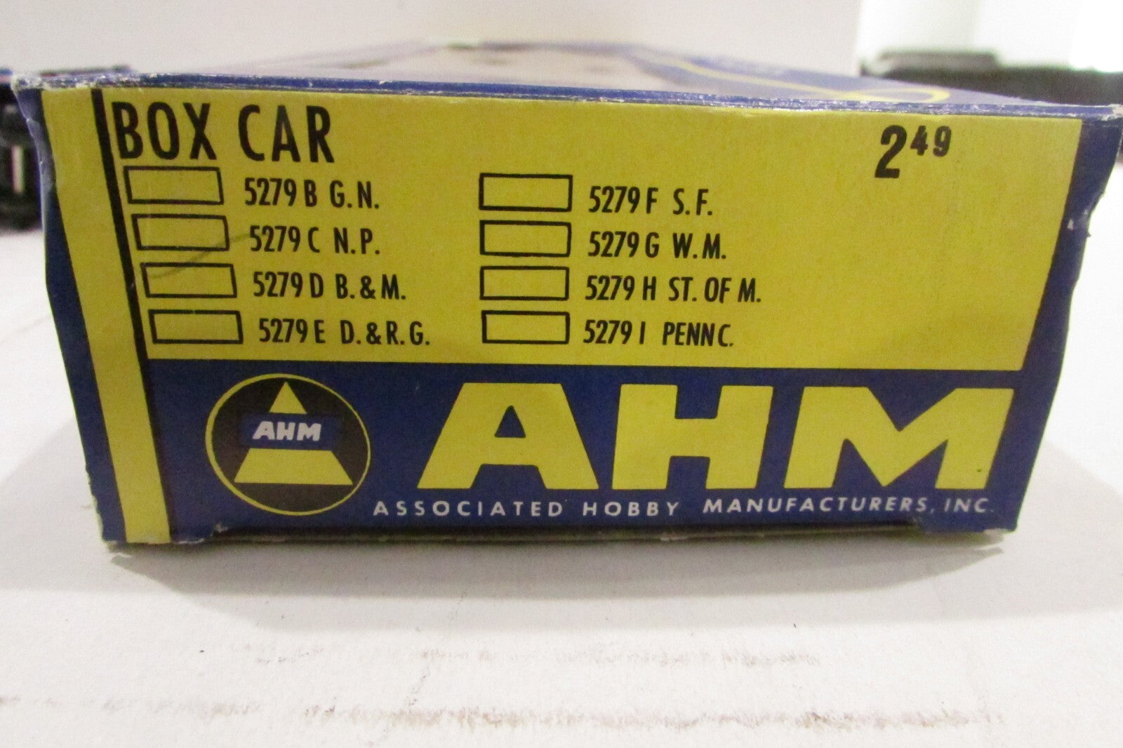 HO Scale AHM5279C 40' Box Car State of Mainer Bangor & Aroostook Bar#5226