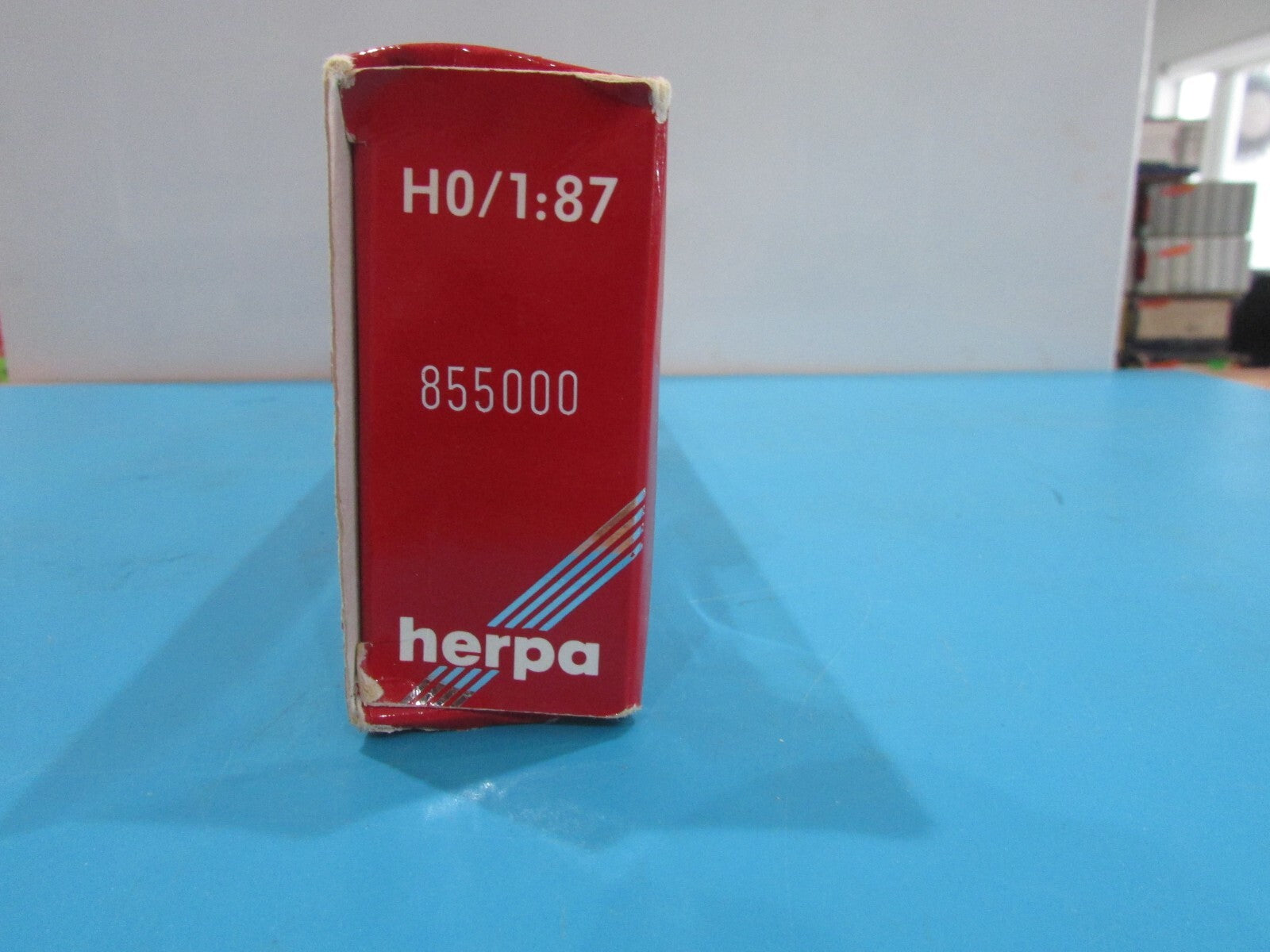 HO Scale Herpa Tractor + 27' Twin Trailer Rite Way Truck  Lot#2304