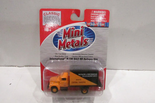 Ho Scale Classic Metal Work 30175 International R-190 B&O RR Delivery Van