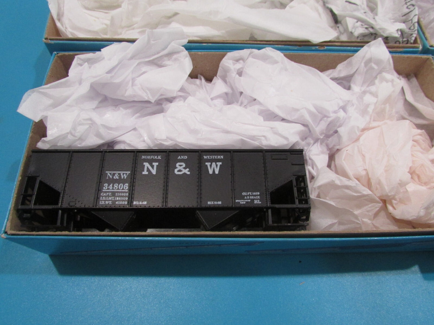 HO Scale Athearn (6) Assorted Box Casr Kits Lot#1488