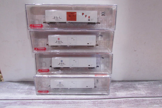 N Scale RoundHouse (4) 57' Mechanical Reefer SPFE  Lot#3026