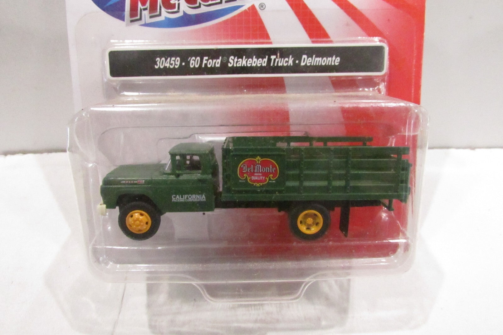 Ho Scale/1:87 Sscale  Classic Metal Work 30459 60' Ford Stakebed Truck Delmonte