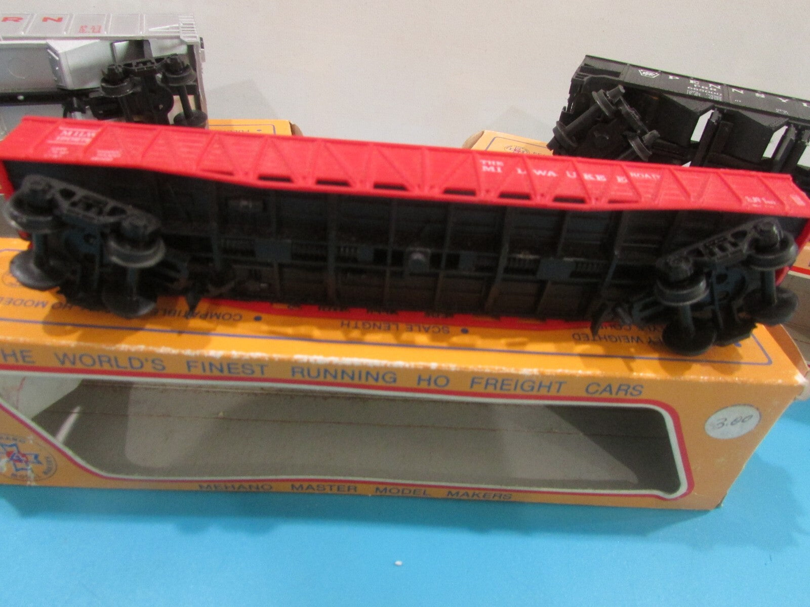 HO Scale Mehano (3) Assorted Feight Cars Lot#1479