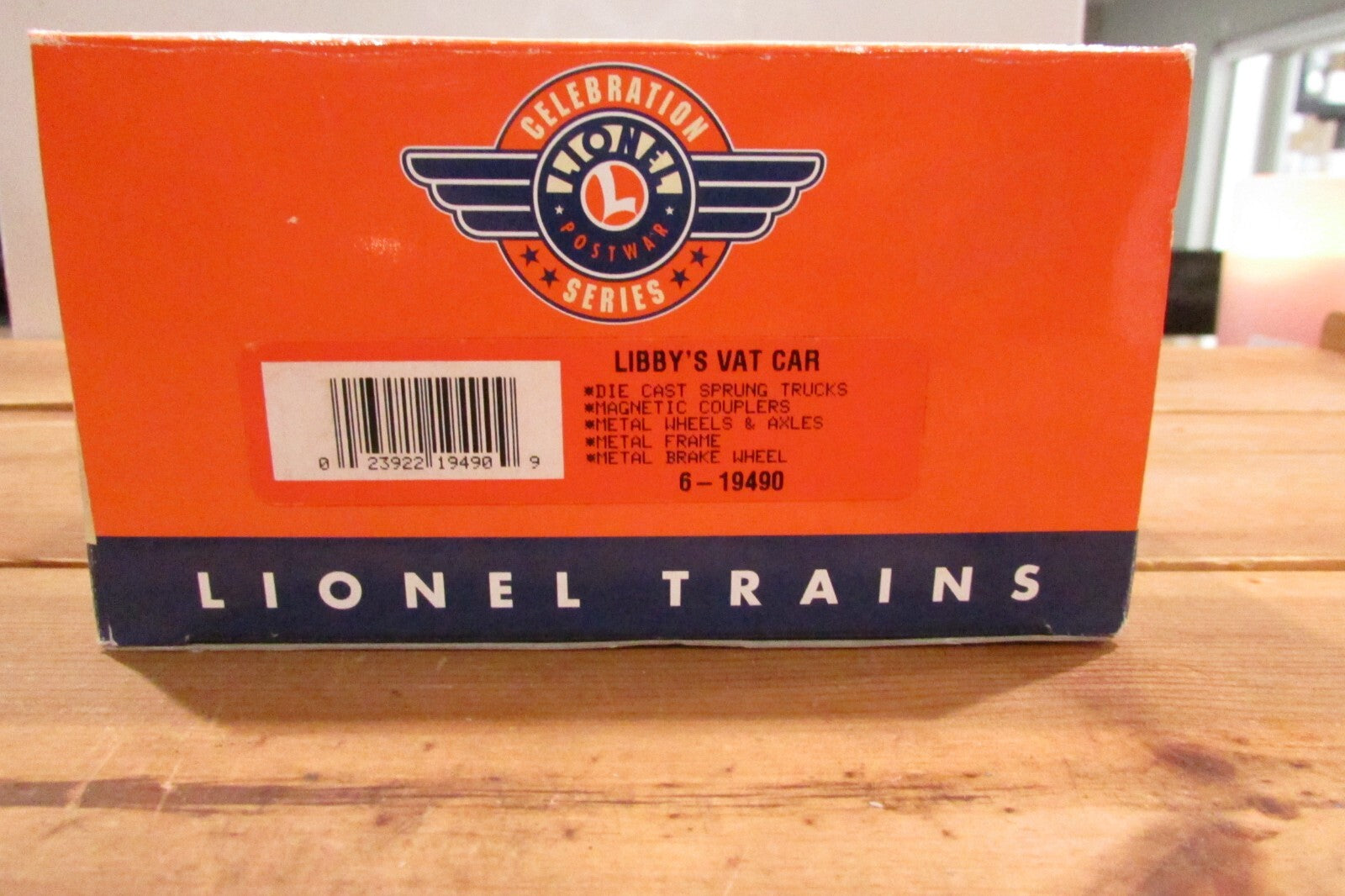 O Gauhe Lionel 6-19490 Celebration Series Libby's Vat Car #6475 Lot#3347