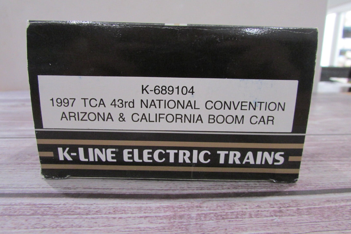 O Gauge K-Line 689104 1997 TCA 43rd National Convention Arizona & Cali, Boom Car
