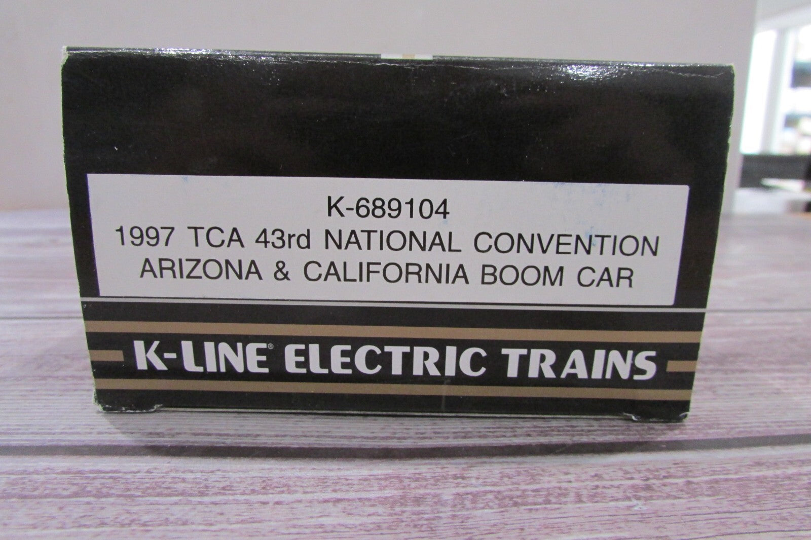 O Gauge K-Line 689104 1997 TCA 43rd National Convention Arizona & Cali, Boom Car